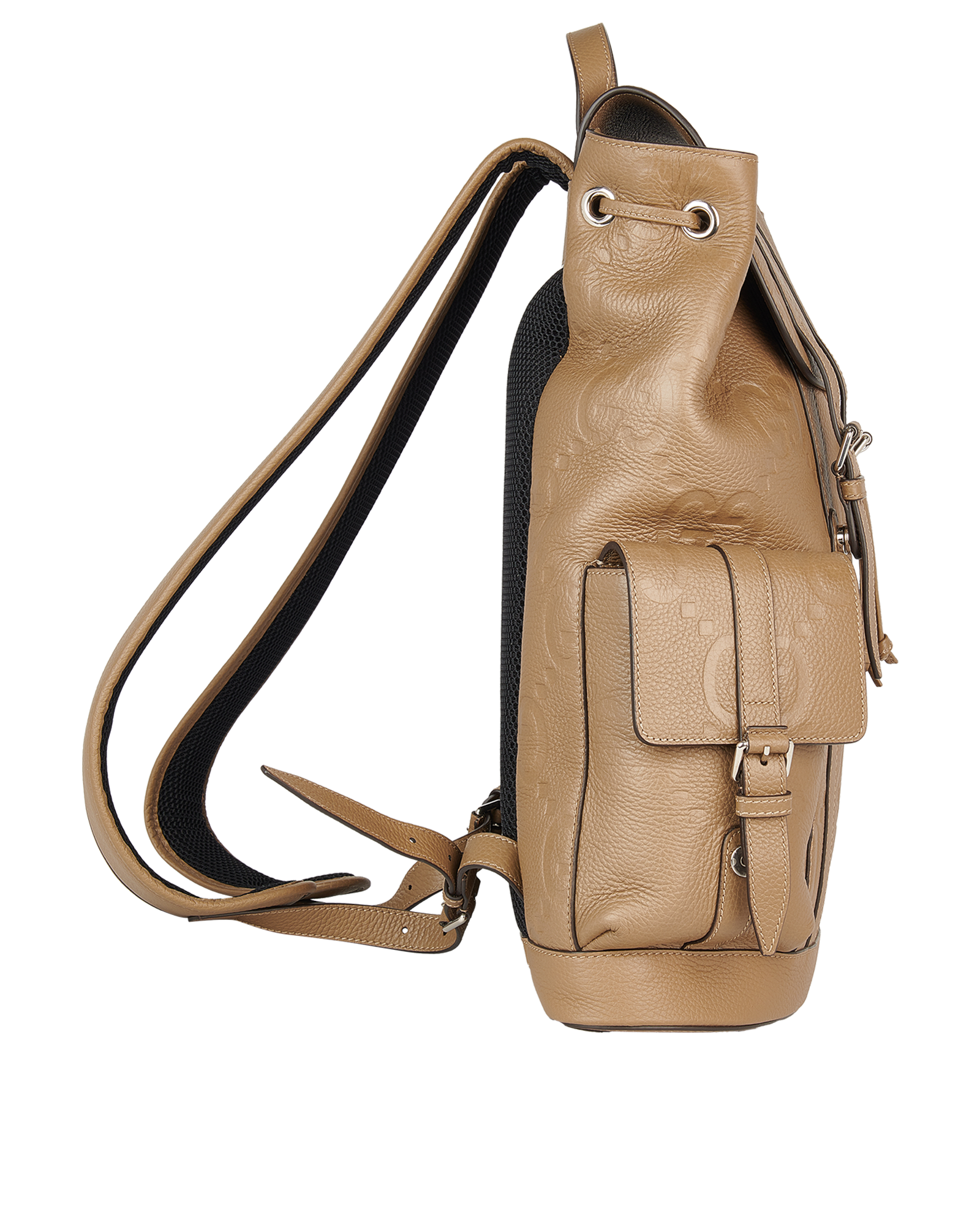 Jumbo GG Backpack, &pound;1,250, Handbags, Beige, Leather, Side view